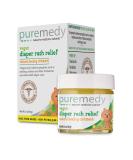Puremedy Baby Diaper Rash Healing Ointment 2 oz - Vegan Homeopathic Balm for Dry, Itchy, Flaky Skin - Buy Online on GoSupps.com