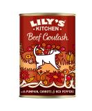Lily's Kitchen Natural Wet Dog Food - Beef Goulash - Grain-Free Recipe (6 x 400g) for Adult Dogs | Premium Quality - Buy Online on GoSupps.com