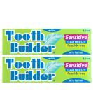Squigle Tooth Builder SLS Free Toothpaste - Stops Sensitivity, Prevents Canker Sores, Cavities, Perioral Dermatitis, Bad Breath, Chapped Lips - 2 Pack - Buy Online on GoSupps.com