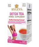Buy Hyleys Tea Wellness Detox - 25 Bags (1.32 oz) for Effective Detoxification - Buy Online on GoSupps.com