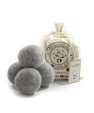Wool Dryer Balls - Friendsheep 4 Pack XL Organic Premium Reusable - Cruelty-Free Handmade Fair Trade No Lint Fabric Softener - Gray - Buy Online on GoSupps.com
