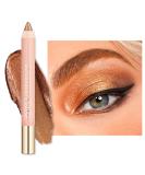 Oulac eyeshadow pen waterproof | Highly pigmented eyeshadow | long-lasting and smooth | shimmering finish | make-up for wrinkle-free eyes | vegan & cruelty-free |Bronze 3.8g (02) (02) Gold Cone - Buy Online on GoSupps.com