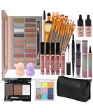 Ultimate All-in-One Makeup Kit for Women | 20 Color Makeup Gift Set - International Shipping Available - Buy Online on GoSupps.com