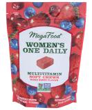 MegaFood Women's One Daily Multivitamin Soft Chews - Multivitamin for Women with Folate Vitamin B6 Vitamin B12 Biotin Vitamin D - Delicious Mixed Berry Flavor - Vegetarian Non-GMO - 30 Chews - Buy Online on GoSupps.com