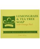Nubian Heritage Lemongrass & Tea Tree Bar Soap 5 oz (Pack of 4) - Buy Online on GoSupps.com