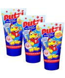 Pack of 3 Putzi Toothpaste for Children - 50 ml Each | Best Children's Dental Care Solution - Buy Online on GoSupps.com