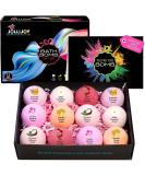 Home Spa Bath Bombs Gift Set with You're The Bomb Greeting Card - Self Care Package for Her - Perfect All Occasion Gift Basket - Buy Online on GoSupps.com