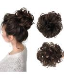 Vlasy Messy Bun Hair Piece Curly Wavy Scrunchie Extension 35g 6# - Women's Chignon Updo Hairpiece - Buy Online on GoSupps.com
