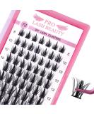 72 Pcs Cluster Lashes DIY Eyelash Extension Individual Lashes | Flirt D-8-16 Mix | Easy to Apply at Home - Buy Online on GoSupps.com