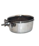 Pet Platter Bolt On Pet Bowl 600 ml Silver 600 ml (Pack of 1) - Buy Online on GoSupps.com