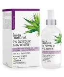 InstaNatural 7% Glycolic AHA Toner | Exfoliate & Refresh | 4 fl oz - Buy Online on GoSupps.com