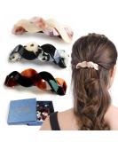 Mistofu 3 Pieces Large Barrettes for Women  Beautiful Lines Simple Retro Classic Large Snap Barrettes Hair Accessories  Hair Barrettes for Women Thick Hair Tortoiseshell - Buy Online on GoSupps.com
