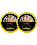 Lyan Mekong River Banh Trang Vietnamese Three Colours Rice Paper Round 22cm - 300g - Pack of 2 | Gluten-Free | Vegan | 100% Natural Rice Paper - Buy Online on GoSupps.com