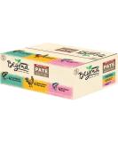 Purina Beyond Grain Free Natural Adult Wet Cat Food Pate Variety Packs - Chicken & Seafood 3oz (Pack of 24) - Buy Online on GoSupps.com