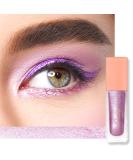 Oulac Liquid Glitter Eyeshadow & Eyeliner - Purple Lilac Shimmer, Vegan & Cruelty-Free - Buy Online on GoSupps.com