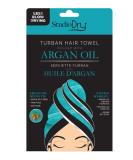 Turban Towel with Argan Oil - Quick Dry Hair Wrap for All Hair Types | International Shipping - Buy Online on GoSupps.com