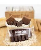 Foodtastic Power Cake Chocolate - Handmade Oat Bar Energy Snacks | Delicious Flapjack Bars (30 x 120g) for International Shipping - Buy Online on GoSupps.com