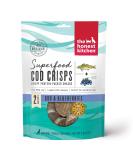 The Honest Kitchen Superfood Cod Crisps - Human Grade Natural Dog Treats - Cod & Berries Blueberry - Buy Online on GoSupps.com