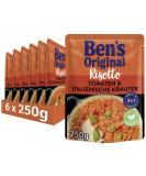 Ben s Original Express Risotto - Tomatoes & Italian Herbs (6 x 250g) - Ready Meals for Quick Delicious International Shipping - Buy Online on GoSupps.com