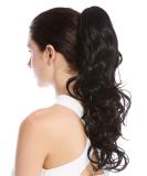 WIG ME UP N399-V-1B | Long Curly Black Hairpiece Braid Ponytail - 45 cm Velvet | International Shipping - Buy Online on GoSupps.com
