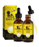 AIQIUSHA Organic Black Sesame Oil 120ML - Pure Cold Pressed for Body Hair Skin | Unrefined Essential & Massage Oil | Anti-Aging Hair & Eyelash Treatment - Buy Online on GoSupps.com