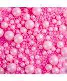Edible Pink Pearl Sugar Decor - 120g | Perfect for Birthday Halloween Thanksgiving & Christmas Desserts - Buy Online on GoSupps.com