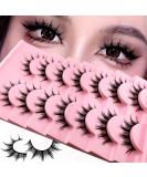 7 Pairs Manga False Eyelashes - Natural Look Anime & Cosplay Lashes 15mm Faux Mink Spiky Fake Lashes - International Shipping Available! - Buy Online on GoSupps.com