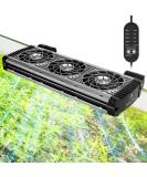 Fishkeeper Aquarium Cooler | Adjustable Air Speed & Timer | Quiet Fans for Freshwater & Saltwater Aquariums Up to 60 cm - 3Fan-12W - Buy Online on GoSupps.com