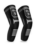 Knee Compression Sleeve - Lightweight Breathable & Non-Slip | Ideal for Arthritis Pain Relief & Sports - Medium Black - Buy Online on GoSupps.com