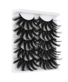 Shop Molain 25mm Multi-Layer False Eyelashes - 5 Pairs of Dramatic Fluffy Strip Lashes (Style No. 26) - International Shipping Available - Buy Online on GoSupps.com