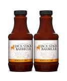 Jack Stack Barbecue Original Sauce - Kansas City BBQ Sauce - Smoked KC BBQ Sauce (2 Pack, 18oz Bottles) - Buy Online on GoSupps.com