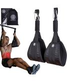 Zeus X Fitness Hanging Ab Straps - Heavy-Duty Core Exercise Accessory for Men and Women - Comfortable Padding - Home Gym Strength Building Equipment - Buy Online on GoSupps.com