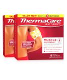 ThermaCare Portable Heating Pad - Muscle Pain Relief Patches | Multi-Purpose Heat Wraps for Neck Knee & Back - 8 Count - Buy Online on GoSupps.com