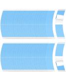 120-Piece Double Sided Lace Front Wig Tape for Waterproof Long & Short Wigs-Easy C-Shaped Adhesive Tape-great for Toupees & Hair Extensions (Blue) - Buy Online on GoSupps.com
