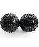 2x Biodegradable DBT Skills Hedgehog Ball - Magnetic Acupressure Stress Relief & Massage | Black 47mm | Boost Concentration & Alleviate Tension - Buy Online on GoSupps.com