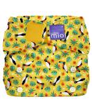 Bambino Mio Miosolo All-in-One Reusable Diaper - Tropical Toucan Design | Eco-Friendly Comfortable and Stylish Diapering Solution - Buy Online on GoSupps.com