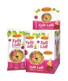 Birch gold xylitol Lolli sugar -free |20 x 6g individually packed |Vegan |Sugar -free permanent sucker |Multivitamin dental care Lolli |Fruit Lolli raspberry - Buy Online on GoSupps.com