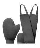 Self Tanning Mitt Applicator - 3 in 1 Tanning Glove for Effortless Sunless Tan | Premium Self Tanner Mitts - Buy Online on GoSupps.com
