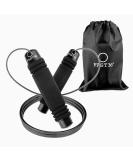Fast36 Adjustable Jump Rope for Adults - Professional Fitness & Weight Loss | Memory Foam Handles & Ball Bearings - Perfect for Boxing & Training - Buy Online on GoSupps.com