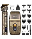 Buy T-Blade Hair Trimmers & Electric Shavers for Men - Cordless Foil Shaver & Beard Trimmer - Ultimate Grooming Kit - Buy Online on GoSupps.com