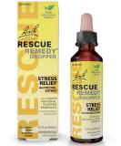 Bach RESCUE Remedy Dropper 20mL, Natural Stress Relief, Homeopathic Flower Remedy, Non-Habit Forming, Vegan & Gluten-Free (Non-Alcohol Formula) 20ml NEW (Non-Alcohol) - Buy Online on GoSupps.com