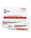 24 Pack Clotrimazole 1% Cream 0.5 oz - Travel Packs (Compare to Lotrimin) - Buy Online on GoSupps.com