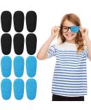 Comnico 12-Pack Flat Eye Flaps for Lazy Eye Treatment - Blue & Black Options for Children | Strabismus Eye Care for Boys & Girls - Buy Online on GoSupps.com