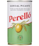 Perell Spanish Gordal Pitted Green Olives 150g - Buy Online on GoSupps.com