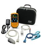 CMI Health Rechargeable Pulse Oximeter - Continuous Infant Monitoring (Up to 25 lbs) & Adult Finger Spot-Checking - Adjustable Alarm for Pulse Rate and SpO2 Levels - Carry Case - Buy Online on GoSupps.com