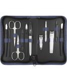 Solingen Manik r Set 12 Party | Premium Nail Set for Men & Women | Complete Manicure & Pedicure in Stylish Synthetic Leather Etui - Buy Online on GoSupps.com