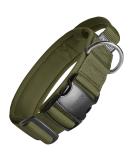 OneTigris dog collar with metal buckle for dogs L Ranger Green - Buy Online on GoSupps.com