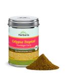 Herbaria Calypso Tropical Curry Bio 85g - Organic Spice Mixture for Fruity Indian Dishes - Sustainable Aroma Protection Box - Buy Online on GoSupps.com