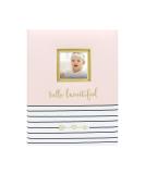Pearhead Hello Beautiful Baby Memory Book - Pink First 5 Years Keepsake with Photo Insert - Buy Online on GoSupps.com