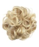 CAISHA by PRETTYSHOP Messy Scrunchie Bun Voluminous Wavy Hairpiece Heat-resistant Synthetic Fibres Blond Mix G28A blond mix #86A / 613 G28A - Buy Online on GoSupps.com